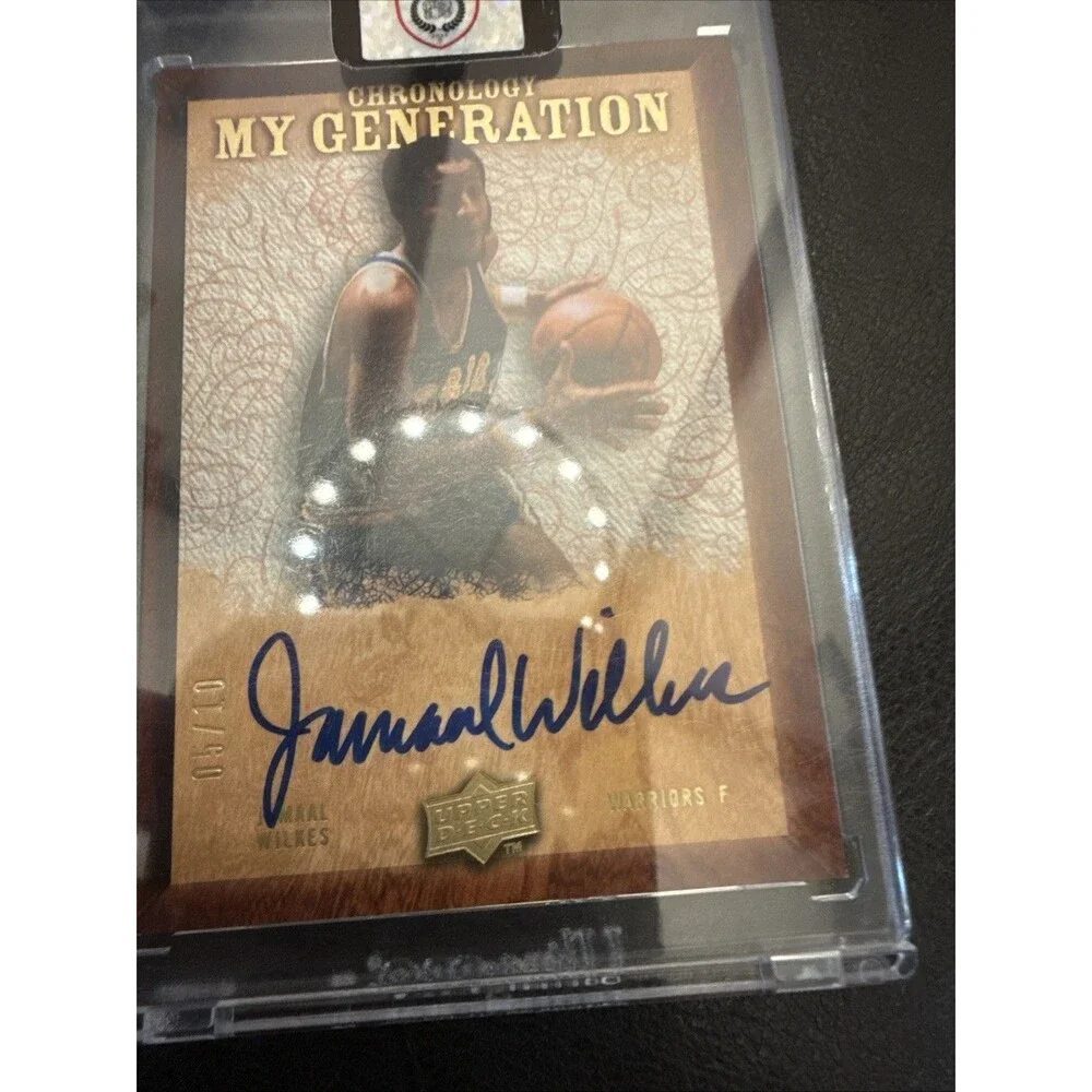 2007 Gold Chronology Jamaal Wilkes Auto Card /10 MG-JW 💥🔥🔥